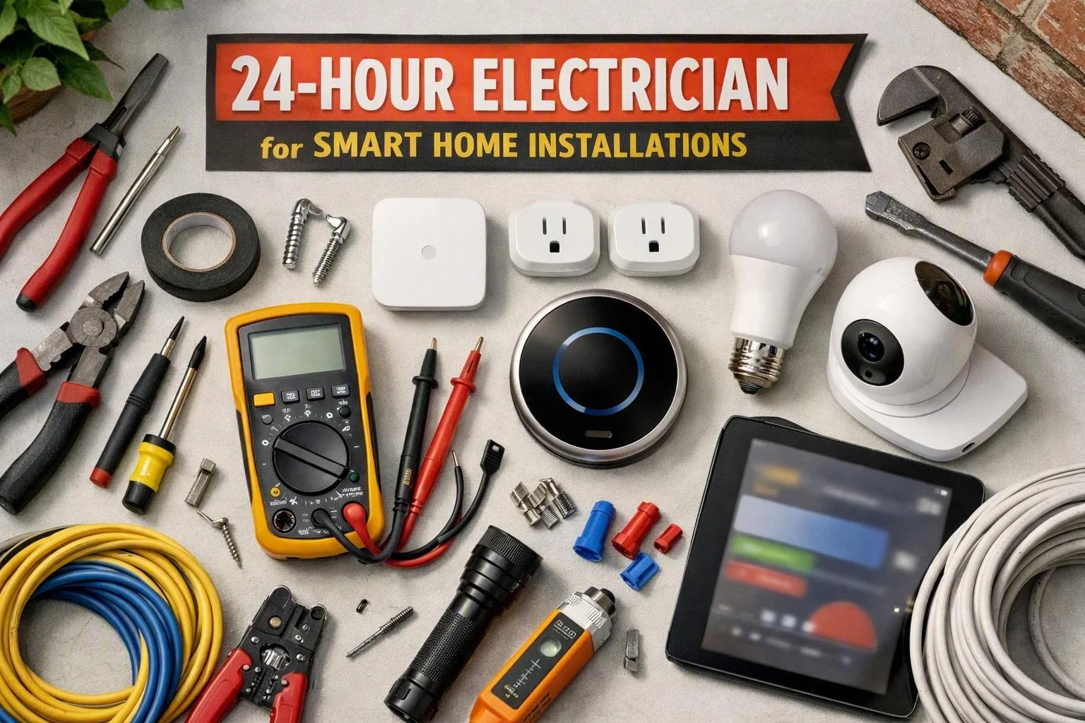24-Hour Electrician for Smart Home Installations