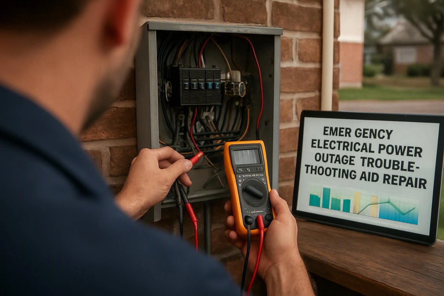 Emergency Electrical Power Outage Troubleshooting and Repair