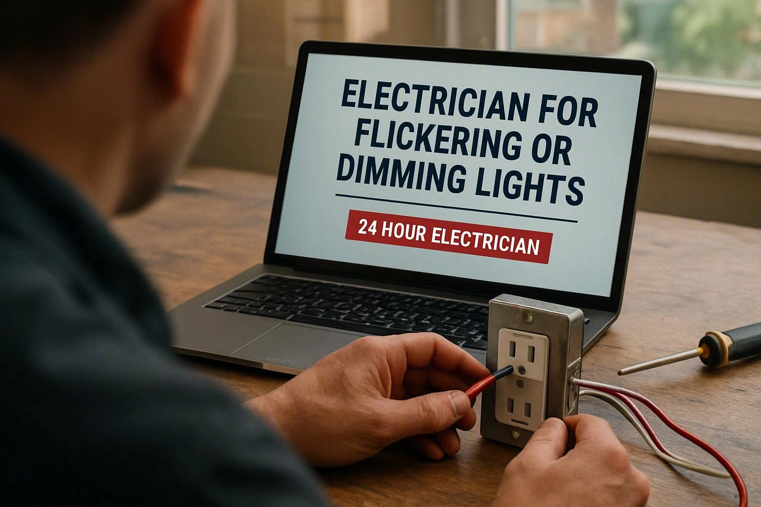 Electrician for Flickering or Dimming Lights