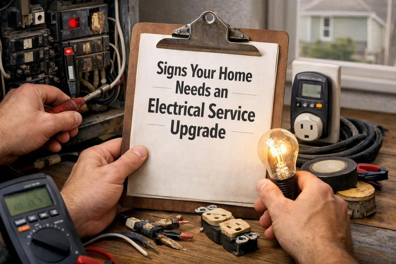 Signs Your Home Needs an Electrical Service Upgrade