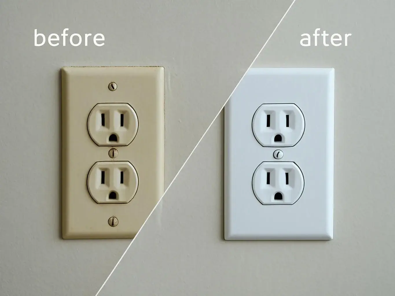 Electrician testing a breaker panel inside a Huntertown home