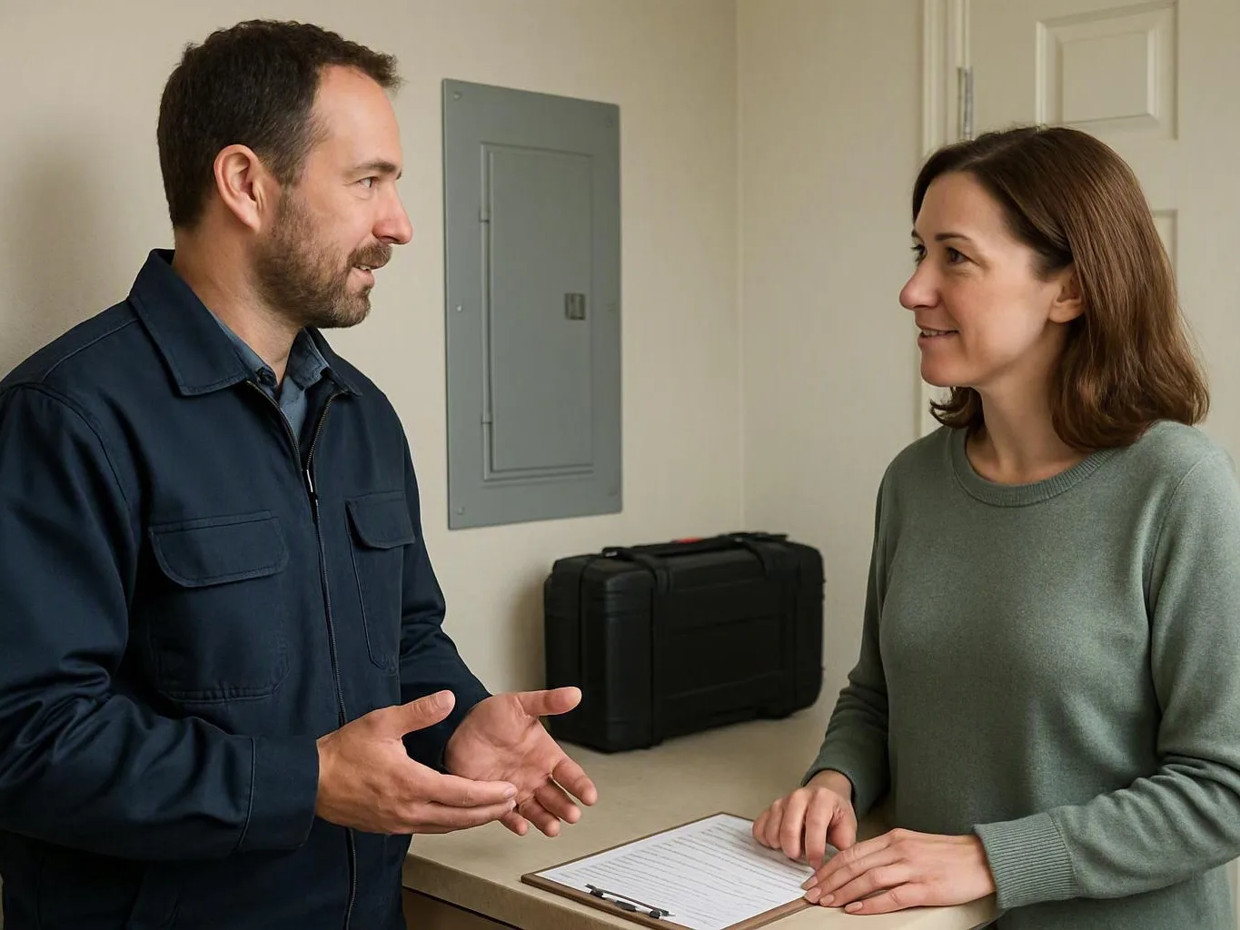 Chris Miller Electric team — Electrical Help